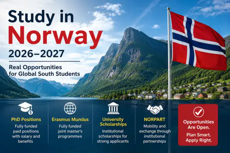 Study in Norway 2026β2027 | What Has Changed and What Opportunities Are Actually Open